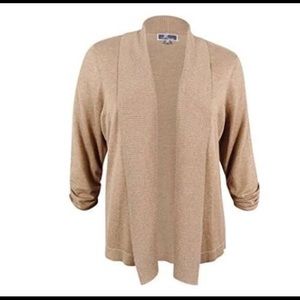 PRICE REDUCENew Plus Size Core Fashion Tan Sweater